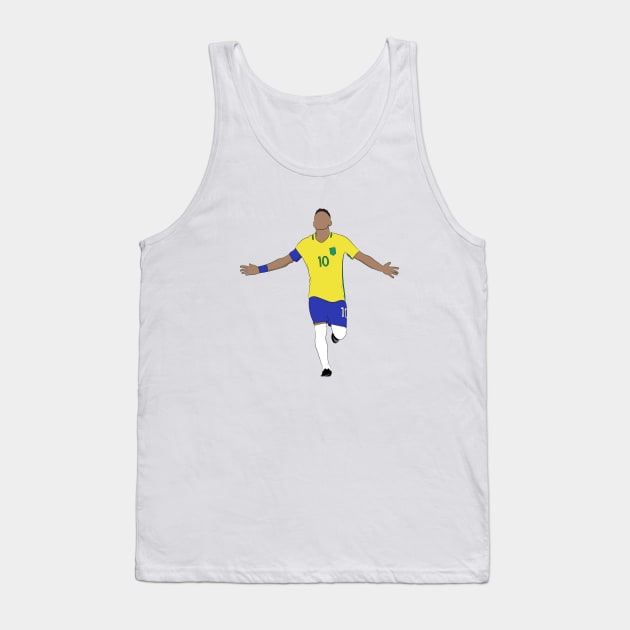 Neymar Tank Top by SickSticksCo